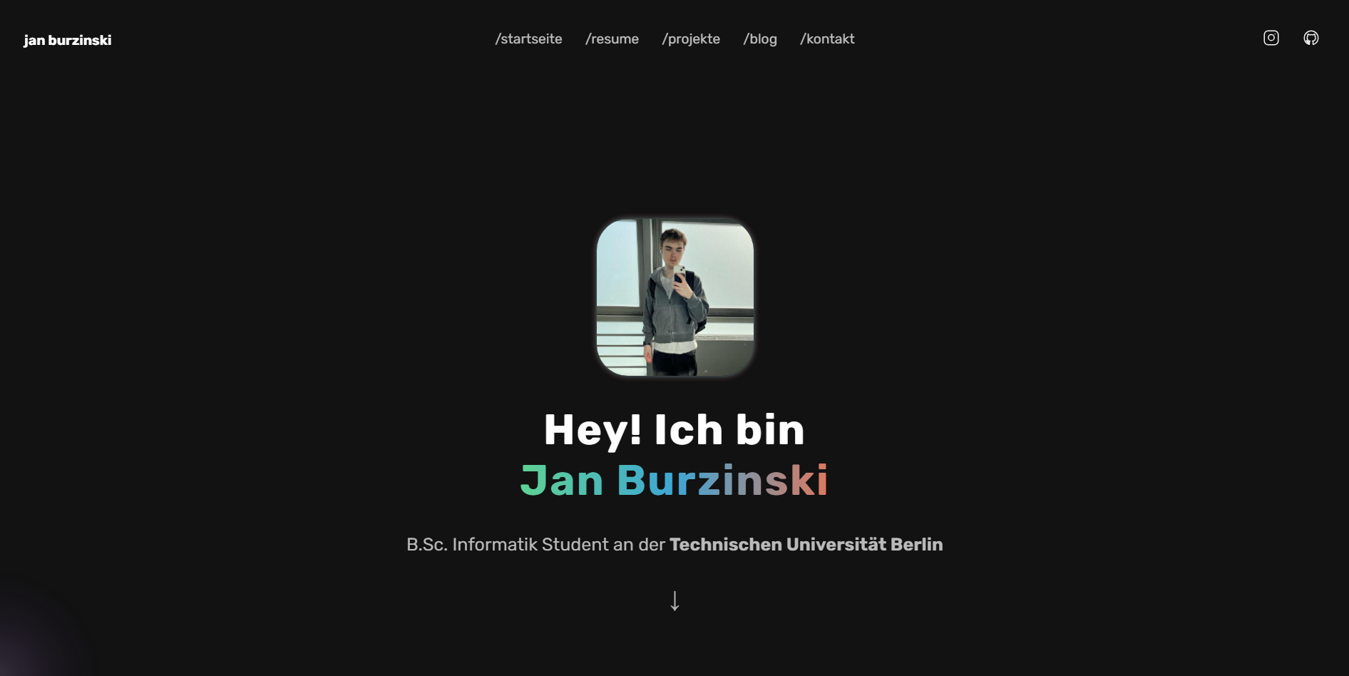 Persönliche Website